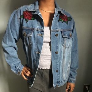 Forever 21 heavyweight denim jacket SMALL